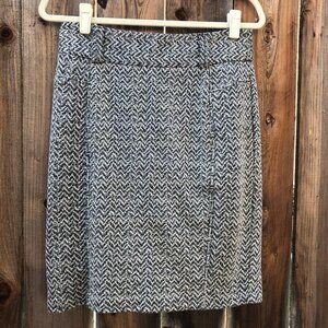 Vintage Carole Little Herringbone Pencil Skirt 4